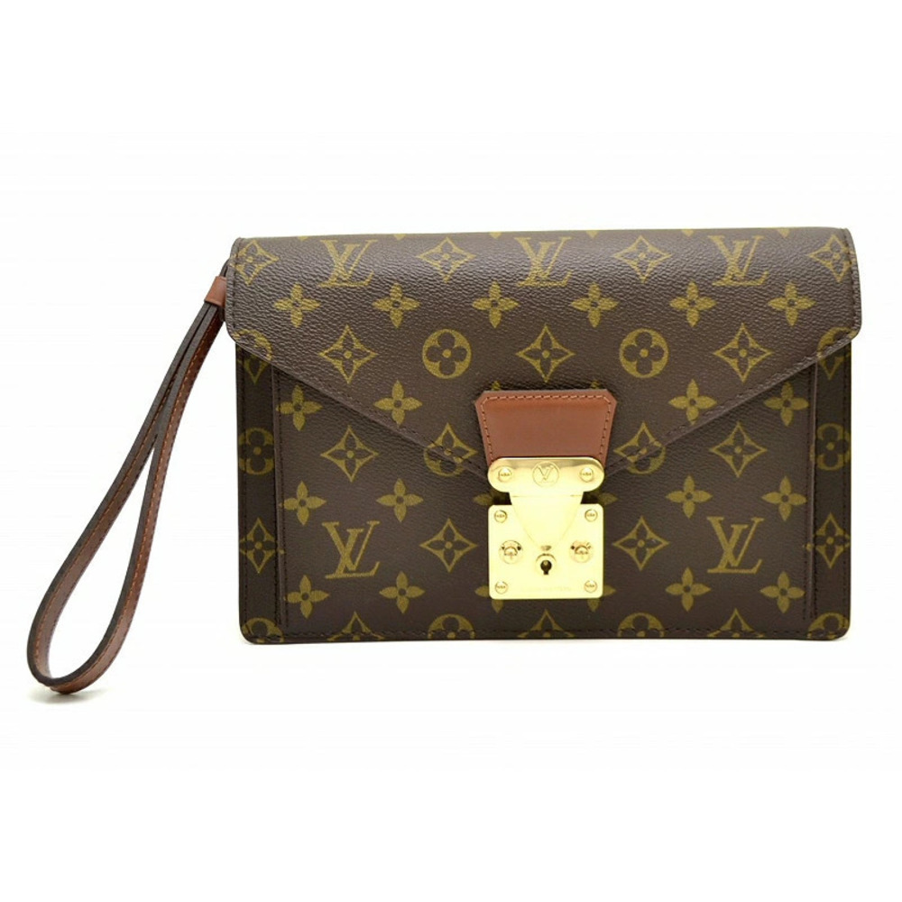 LOUIS VUITTON Monogram Dragonne Shoulder Bag Handbag